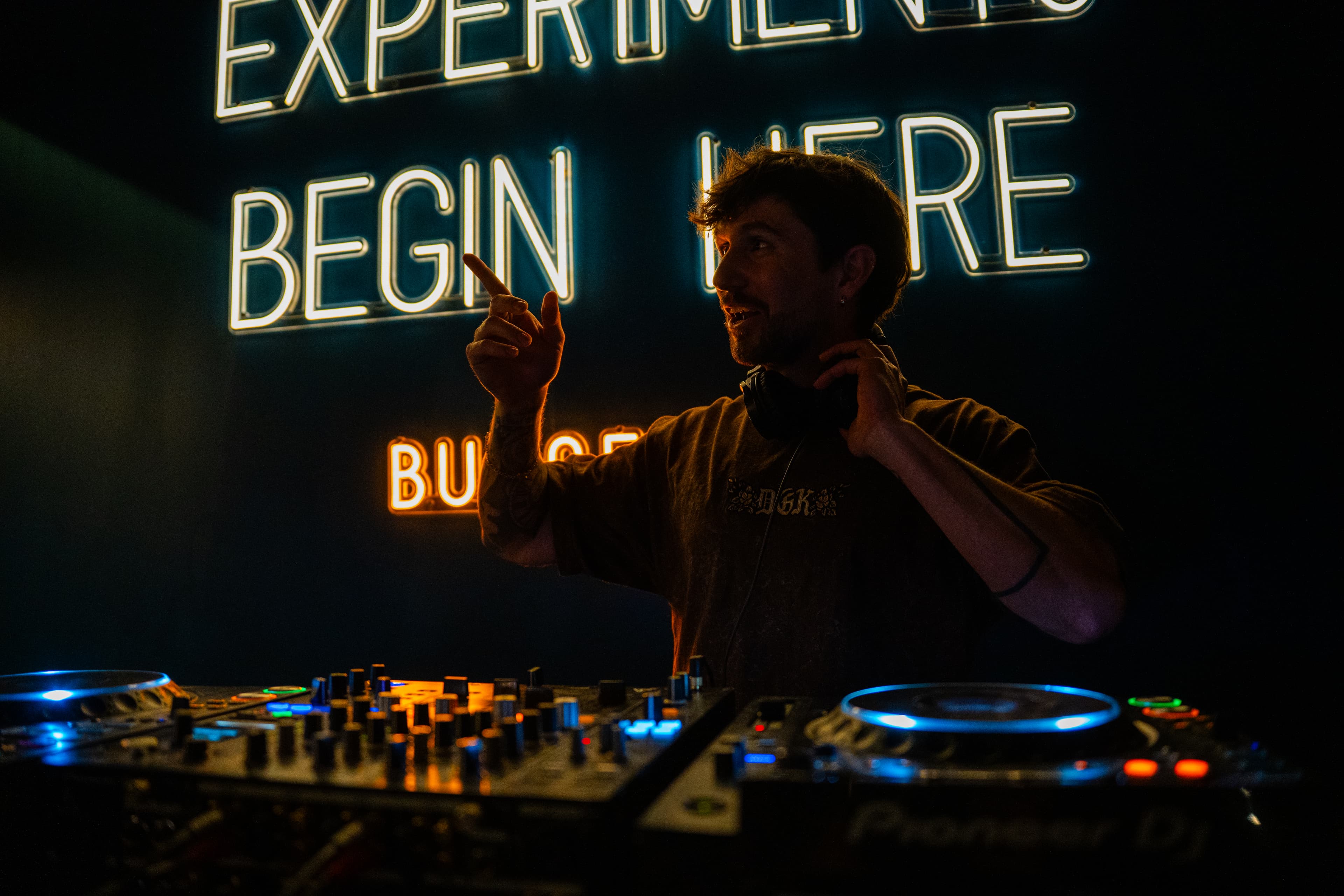 DJ night at Burger Lab